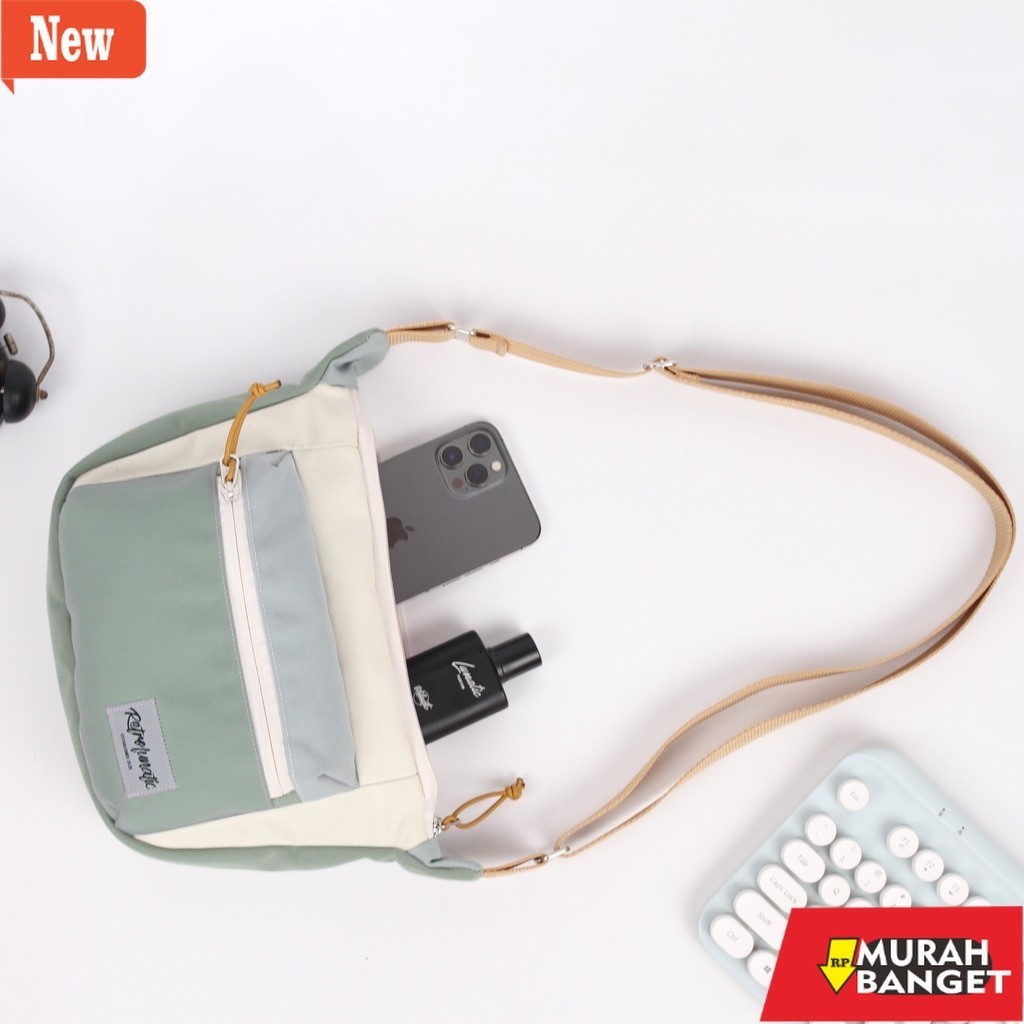 Tas untuk lebaran- Sling Bag Zepeto Vol2 / Tas Selempang Kanvas Premium