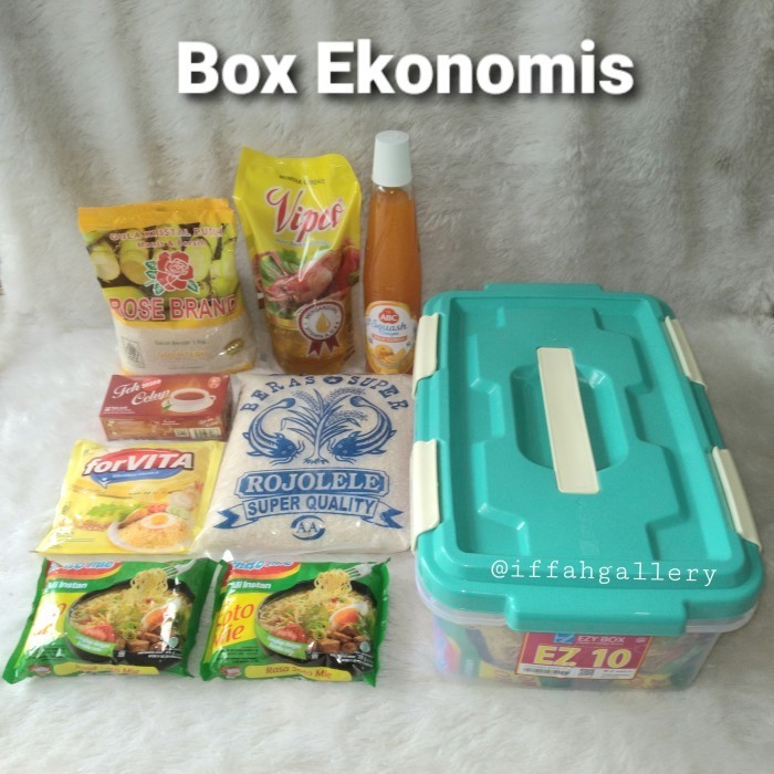 

Paket Sembako Ekonomis Free Container Box Ramadhan dan Parcel Lebaran