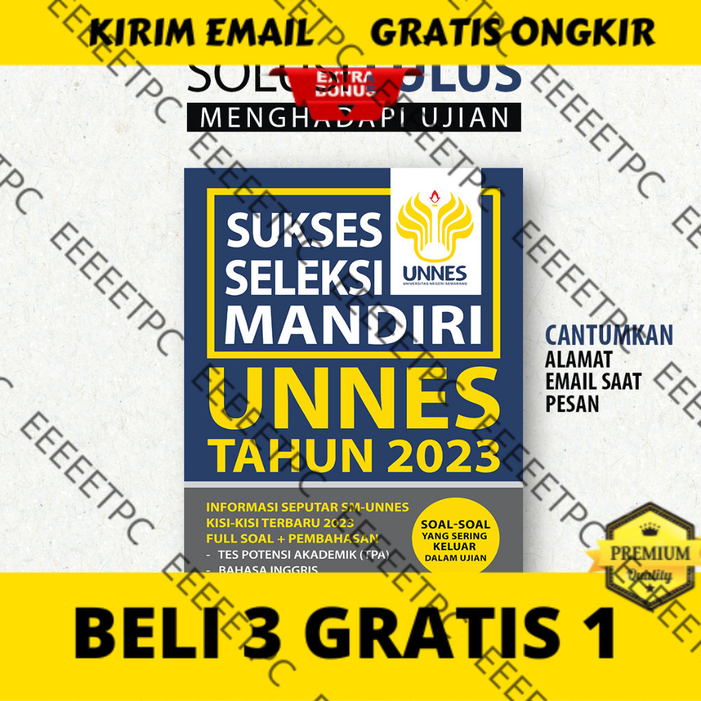 SUKSES SELEKSI MANDIRI UNNES 2023