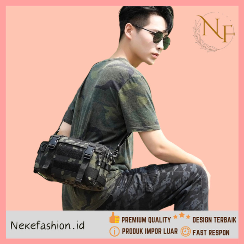 NEKE FASHION Premium Kualitas - Tas Pria Tas Cowok Tas Selempang Pria Tas Selempang Cowok Tas Pergi 