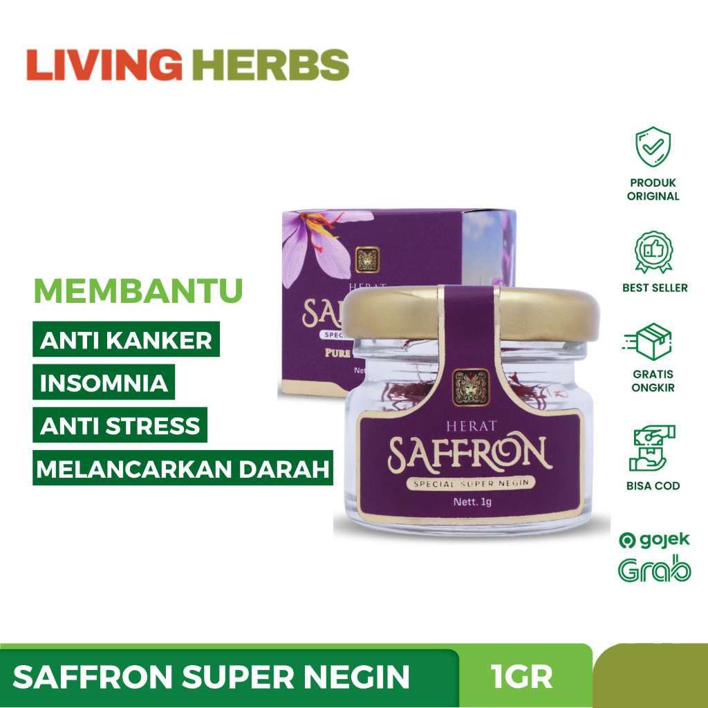 

HERAT SAFFRON - Saffron Super Negin 1gr 100% Original