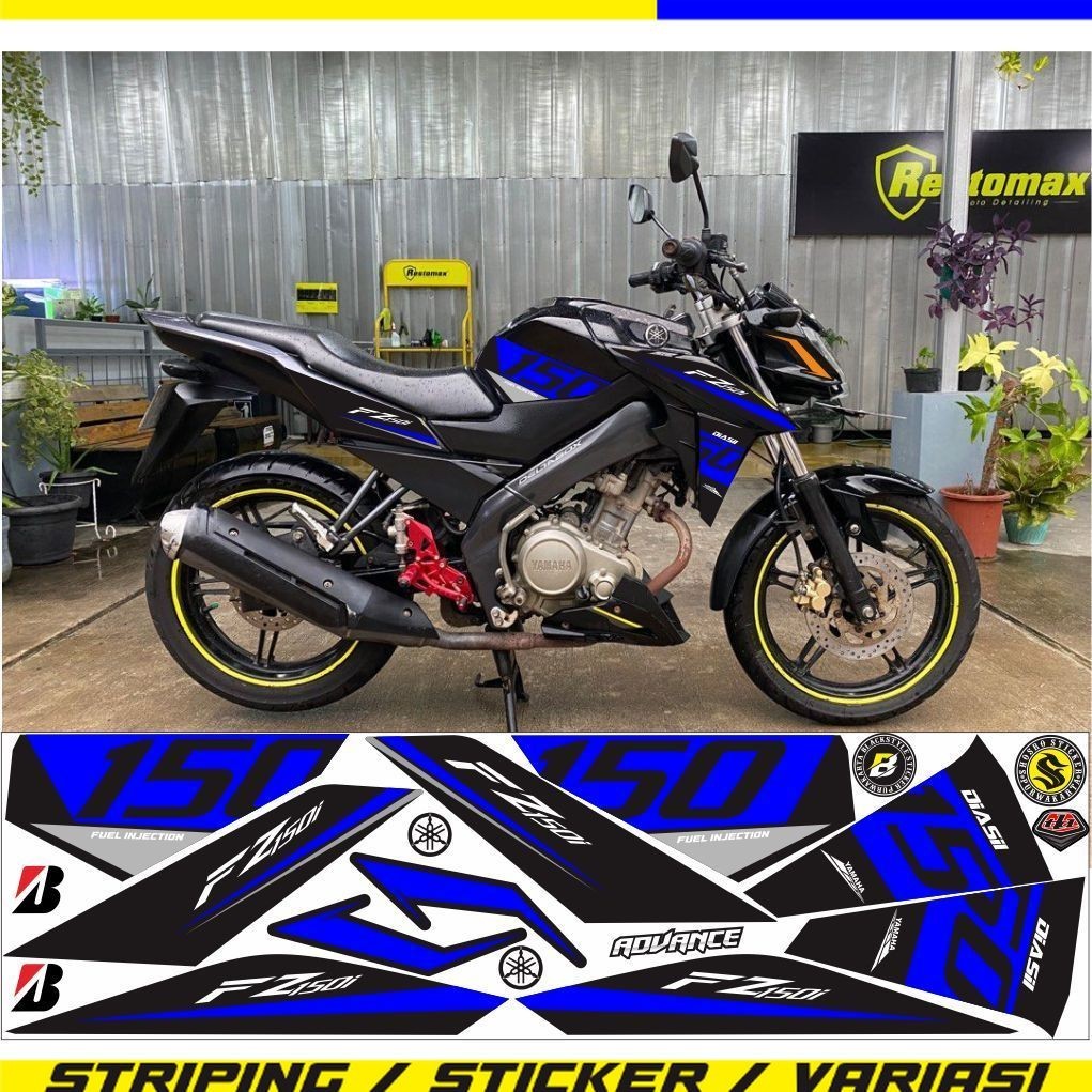 STRIPING TERLARIS STRIPING VARIASI VIXION NEW FZ 150I / STRIPING LIST YAMAHA VIXION NEW NVA