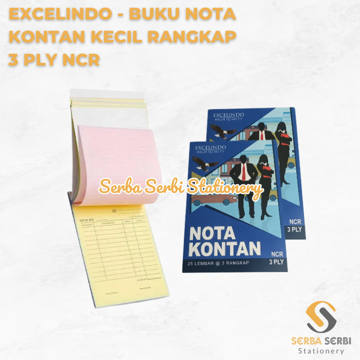 

EXCELINDO - (PAK) BUKU NOTA KONTAN K3 / KECIL RANGKAP 3 PLY NCR