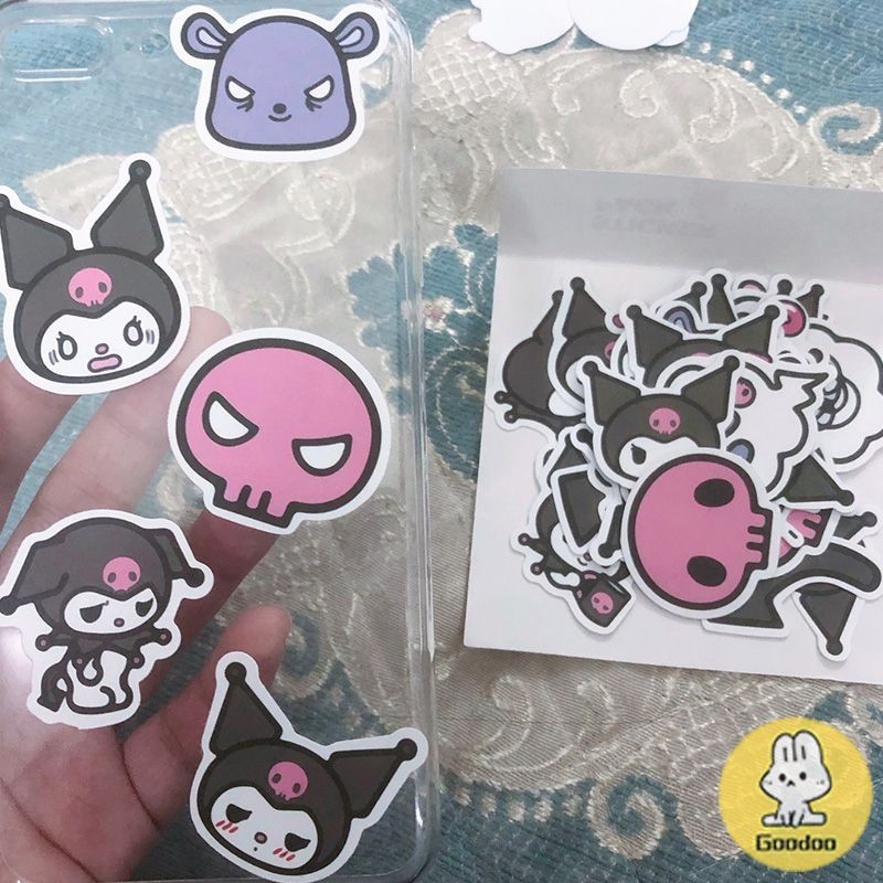 

COD Stiker Lucu Sanrio 50 pcs/Stiker Motif Kartun Korea Lucu Anti Air /Dekorasi Handbook Scrapbook DIY/Stiker kartun tahan air PET MG - GOOD