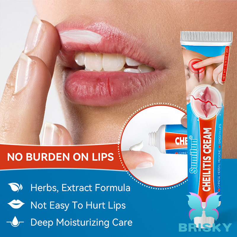 [BY]SUMIFUN Cheilitis cream bibir herpes di bibir kering dan bibir herpes di bibir kering dan bibir