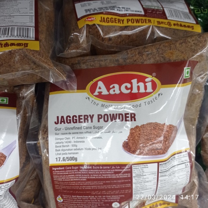 

AACHI JAGGERY POWDER 500 GR