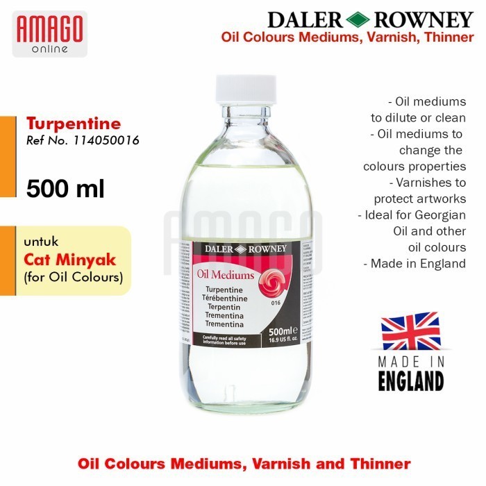 

DALER-ROWNEY - Turpentine 500 ml - 114050016