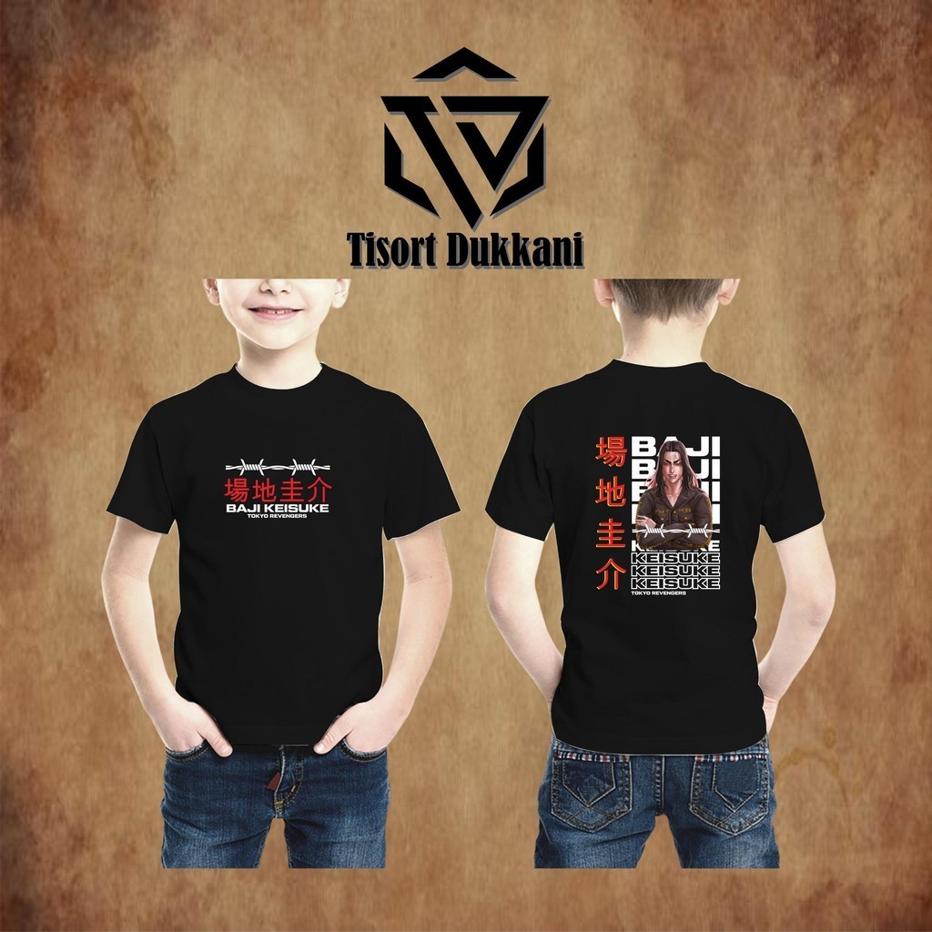 Kaos Baju Anak TOKYO REVENGERS KEISUKE BAJI Kaos Anime