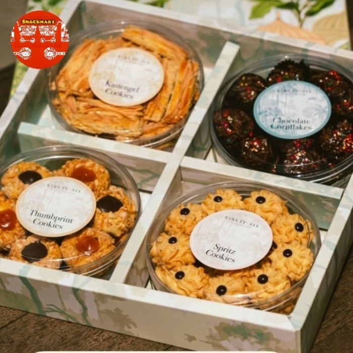 

Parcel Ramadan Kue Kering Premium Hampers Lebaran Kue Kering isi 4