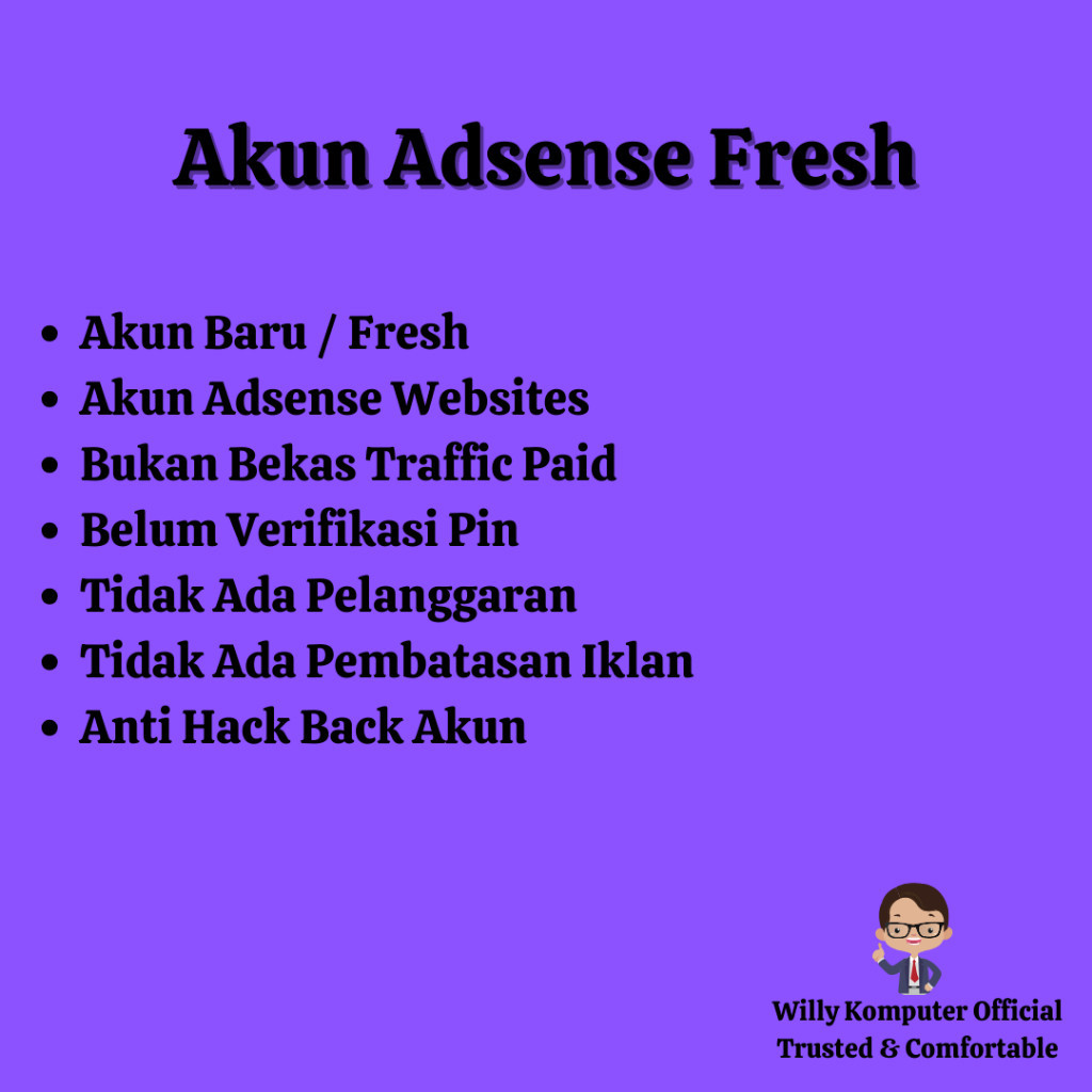 Adsense Fresh Akun