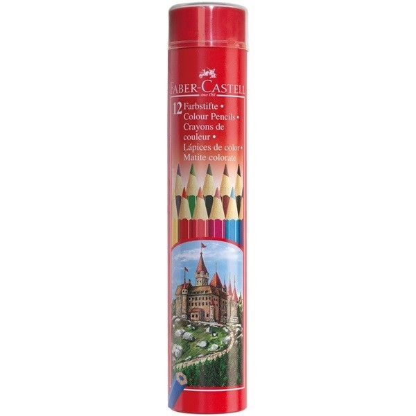 

Faber Castell Pensil Warna 12 Colour Kaleng Bulat Round Case Murah