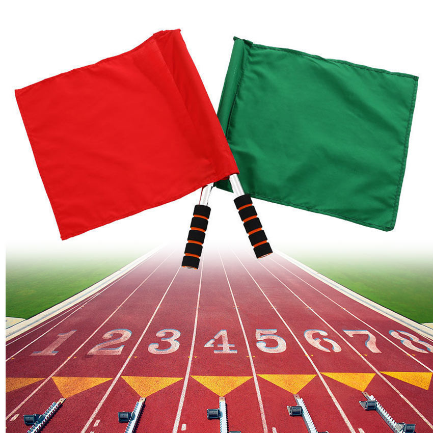 Bendera Wasit Flag Asisten Wasit Bendera Hakim Garis Wasit Sepak Bola