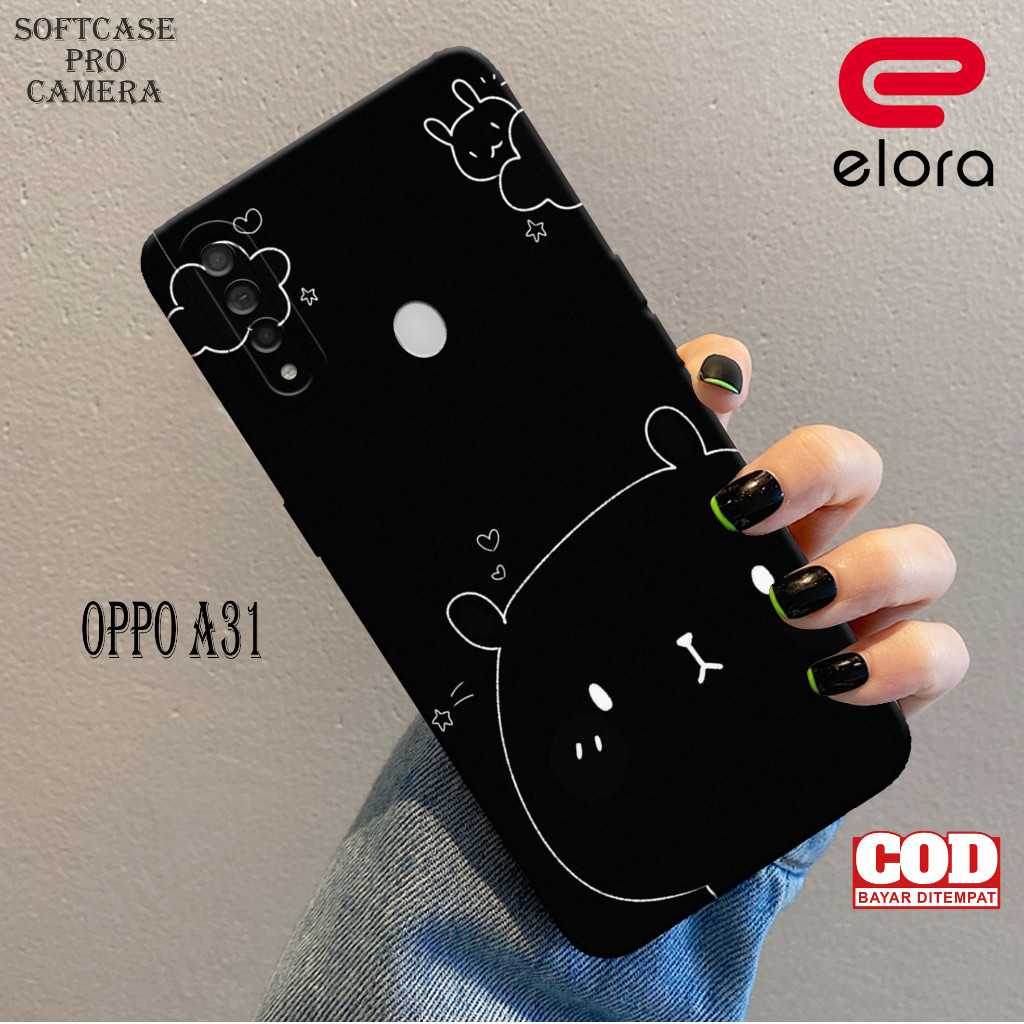 Case Hp Oppo A31 Terbaru - Elloraa.id - Casing Oppo A31 Motif Case Bear - Kesing Oppo A31 - Softcase