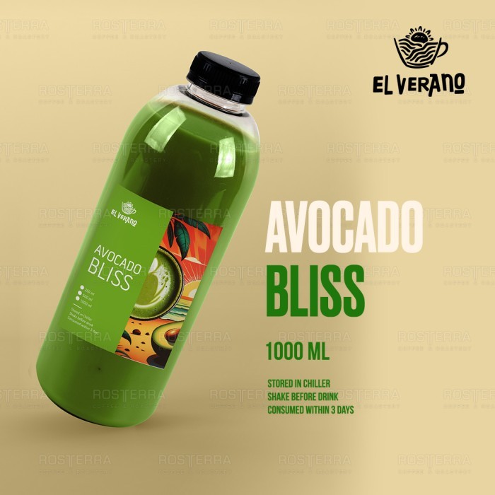 

El Verano Avocado Bliss Botol 1 liter RTD Ready To Drink
