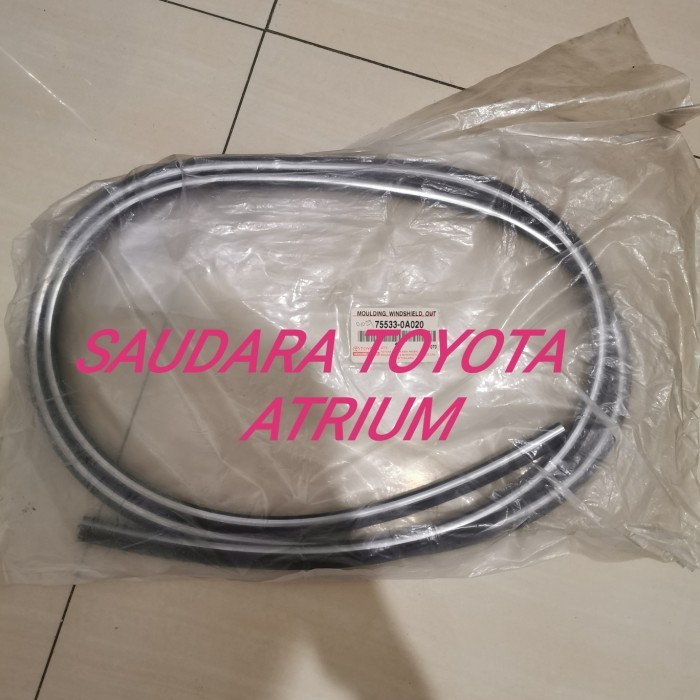 Karet Kaca depan soluna GLI List kaca depan soluna GLI original PART BARU