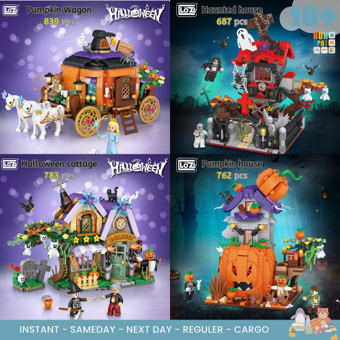 LOZ halloween series LOZ mini brick tema halloween - 1134