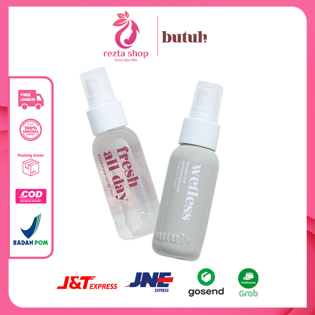 Butuh Deodorant / Deodorant Spray / Natural Deodorant / Antiperspirant