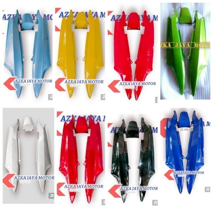 Body Mio Smile / Mio Sporty Hitam sepasang ( kiri kanan ) polos - body Mio sporty / Mio smile hitam