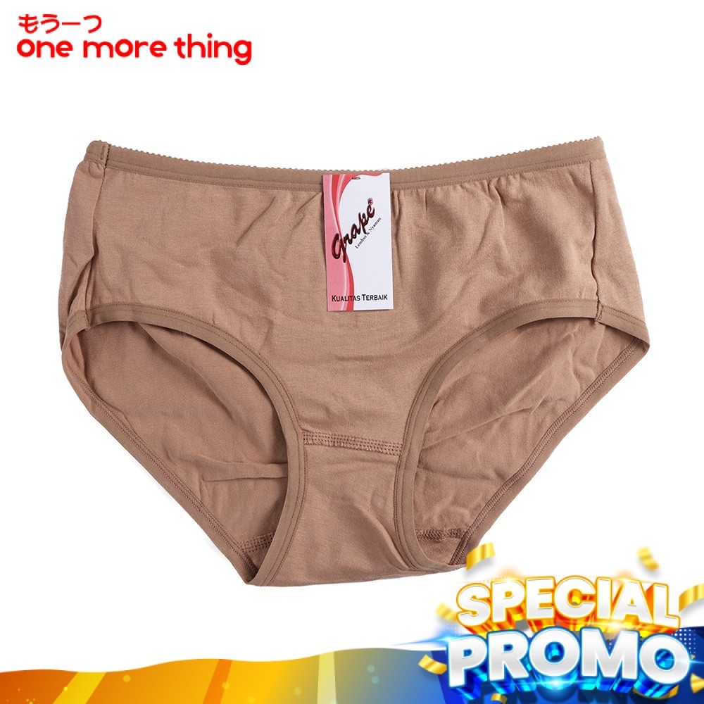 OMT - Grape Celana Dalam Wanita Basic Bahan Katun Cotton CD GR 1014