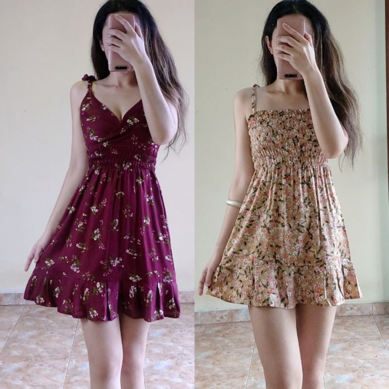 𝗣𝗥𝗢𝗠𝗢 - Dress Pendek Wanita Homedress Wanita Dress Harian Dress Pendek Wanita Dress Sexy Seksi Dress