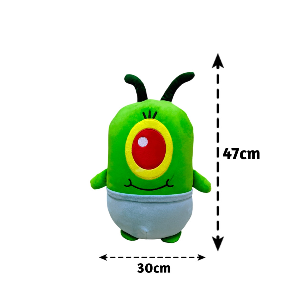 Boneka Plankton Bordir Spongebob Squarepants Plankton Ukuran XL