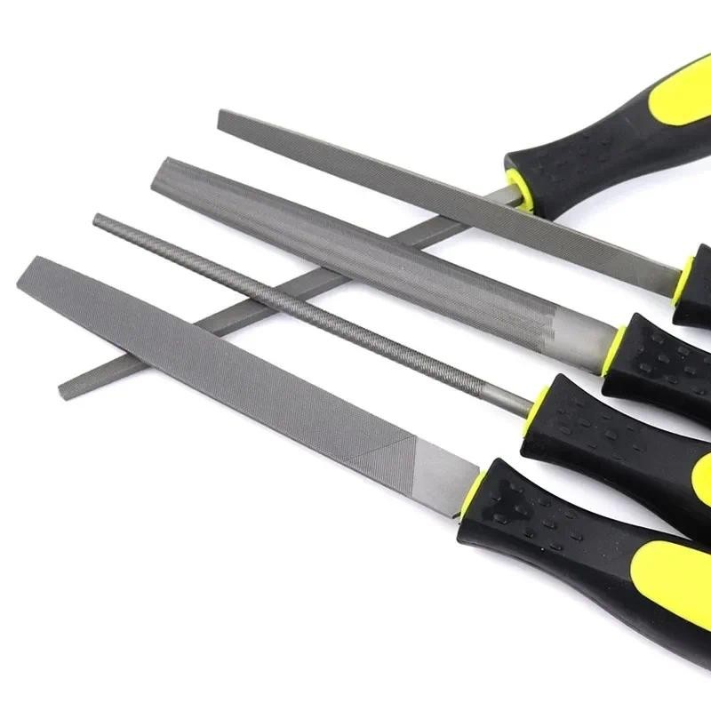 

For Filing Holes For Filing Corners Steel File 1 Pc Medium-Toothed Metal Optional Shapes Replacement Woodworking