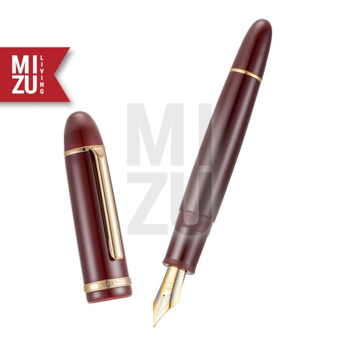 

[TERLARIS] JINHAO X159 #8 Nib Fountain Pen Jumbo Inspired By MB Meisterstuck 149 - BURGUNDY GT, F 0.50