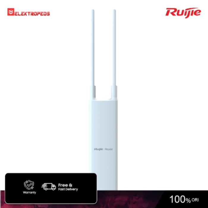 Ruijie RG-RAP52-OD Reyee Wi-Fi 5 AC1300 Dual-Band Outdoor Access Point - Ruijie Switch - Ruijie
