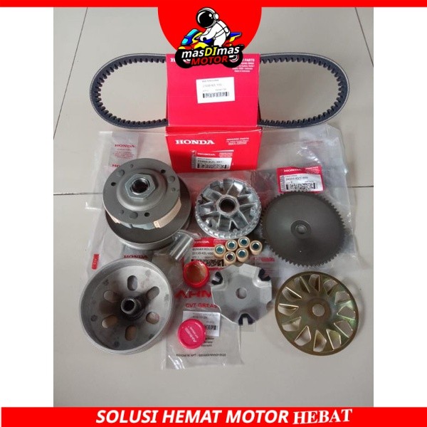 FULL SET PAKET CVT KIRIAN BEAT FI/SCOOPY FI/SPACY FI/VARIO 110 FI/KZL