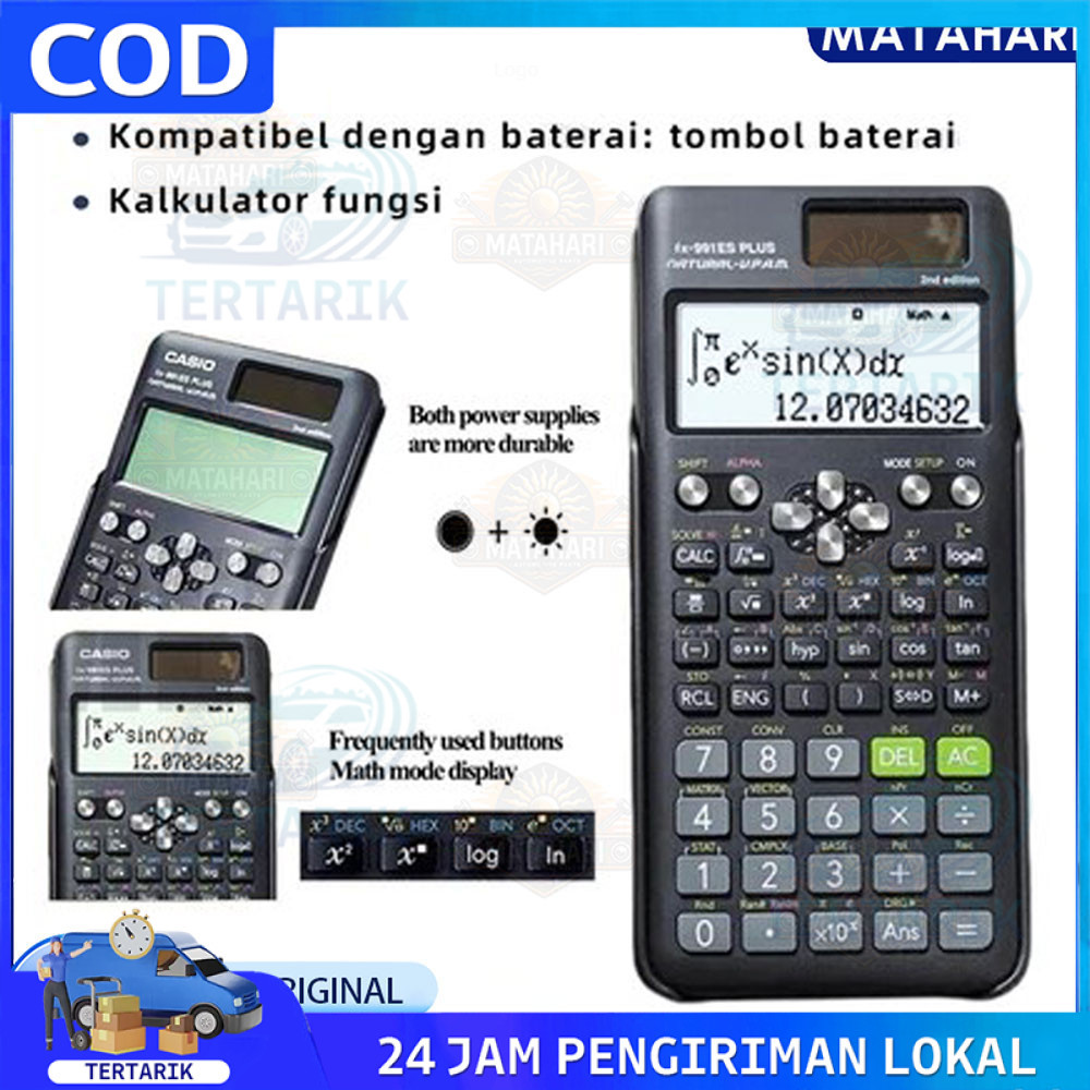 

Kalkulator Scientific Casio FX-991EX Kalkulator Scientific Casio ilmiah FX-991EX Classwiz Asli dan Bergaransi FX-991CW Kalkulator Ilmiah Original 991ES-Plus Kalkulator Casio Scientific Calculator Casio Scientific Kalkulator Scientific Casio 82ms