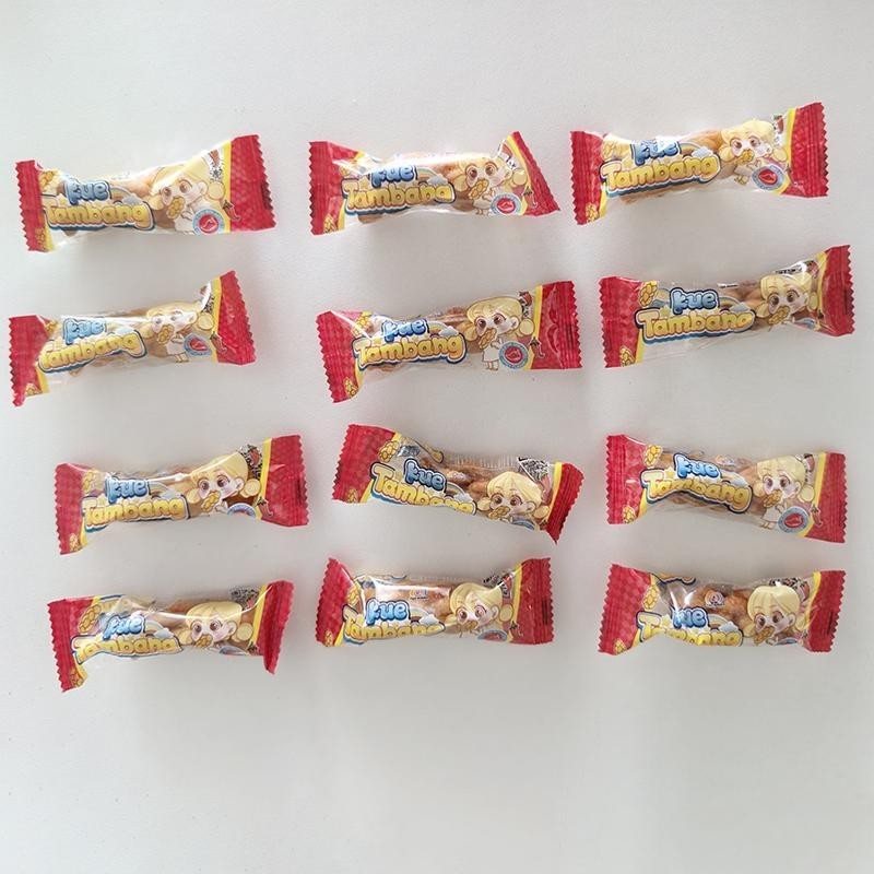 

[Halal] Kue tambang Rasa Pedas & Manis utir utir dari isi 60 pcs per bag