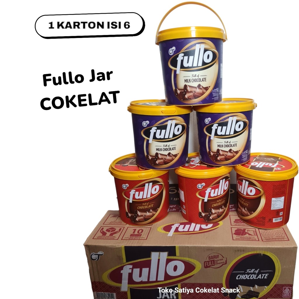 

FULLO WAFER ROLL KEMASAN JAR/EMBER 1 KARTON