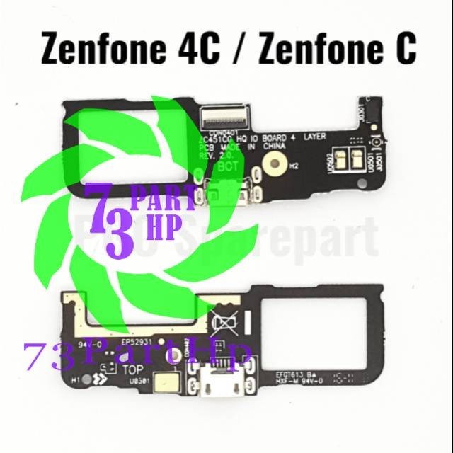 ORI Flexible Connector Charger + Mic Asus Zenfone 4C / C / ZC451 ZC451CG z007 Fleksibel Konektor Cas