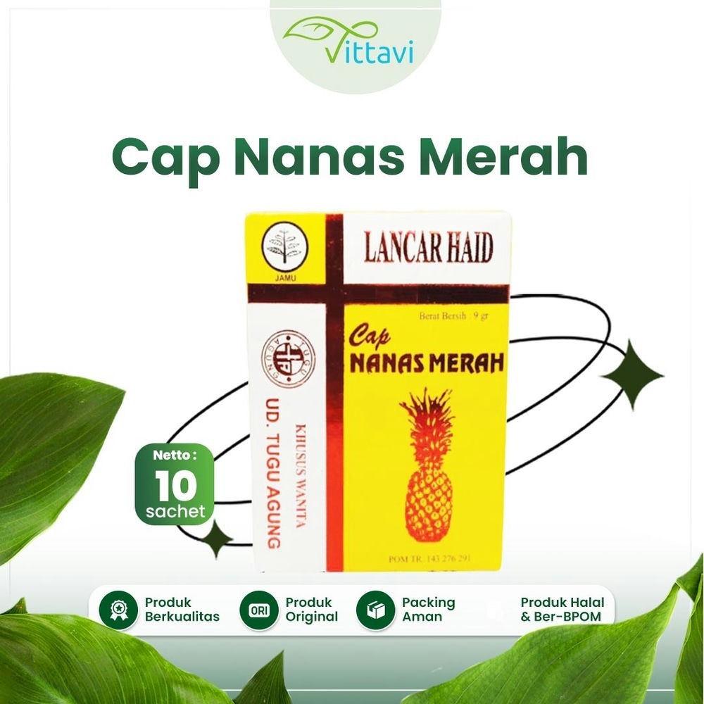 

Jamu Lancar Haid Cap Nanas Merah