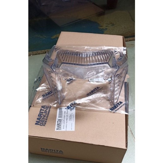 Putih Mika kaca lampu Stoplamp belakang Vario techno 125 old PGM-FI 2012-2013-2014 bening