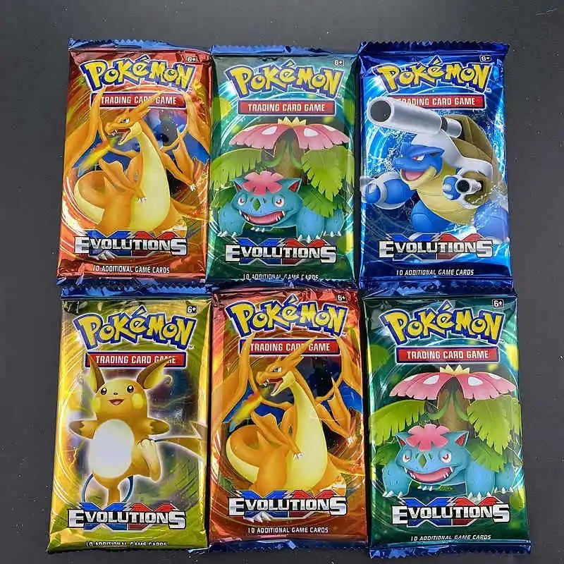 10/20pc Pokemon Cards GX Tag Team Vmax EX Mega Energy Shining Pokemon Card Game Carte Trading Collec