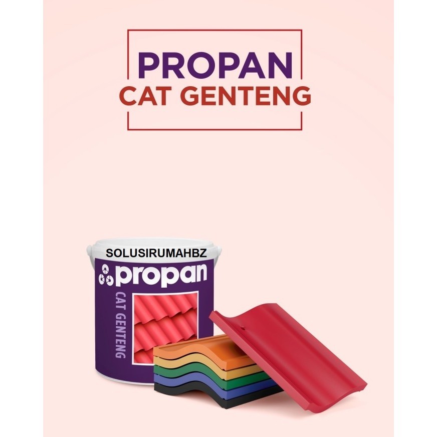 CAT PROPAN GENTENG Propan Cat Genteng 4KG KILAP
