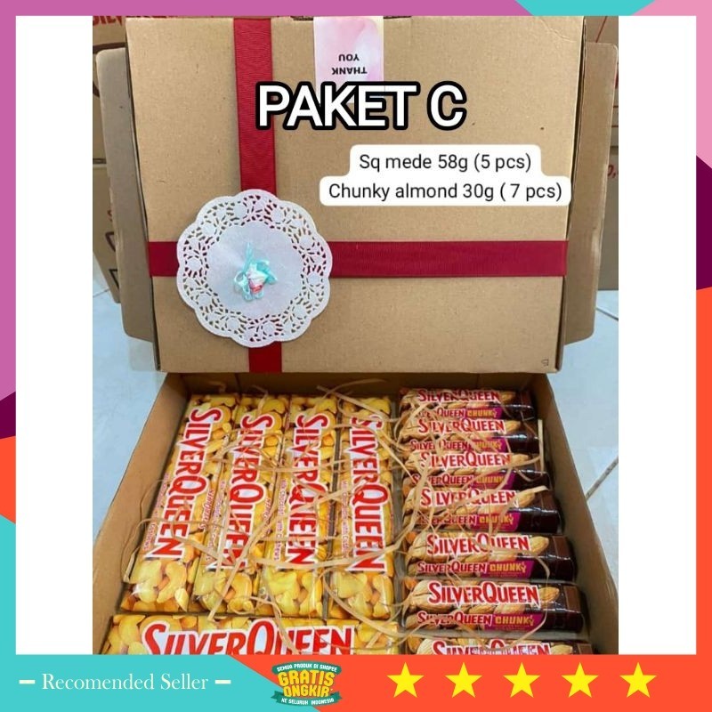 

Hampers Kado Gift Premium Murah / HAMPERS COKLAT SILVERQUEEN ULANG TAHUN / KADO VALENTINE GIFT PACK ANIVERSARY WISUDA CEWEK COWOK