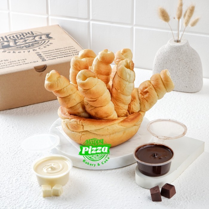 

Roti Cocol / Roti Celup Coklat dan Keju / Roti Coklat Keju cocol enak