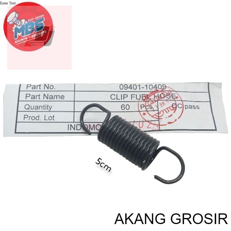 ORI PER REM PER PEDAL REM ORIGINAL PANJANG 5CM PER KNALPOT PER CAKRAM DLL