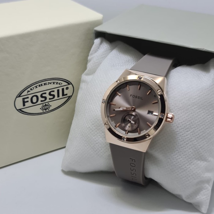 Jam Tangan wanita Fossil chrono  - Hitam