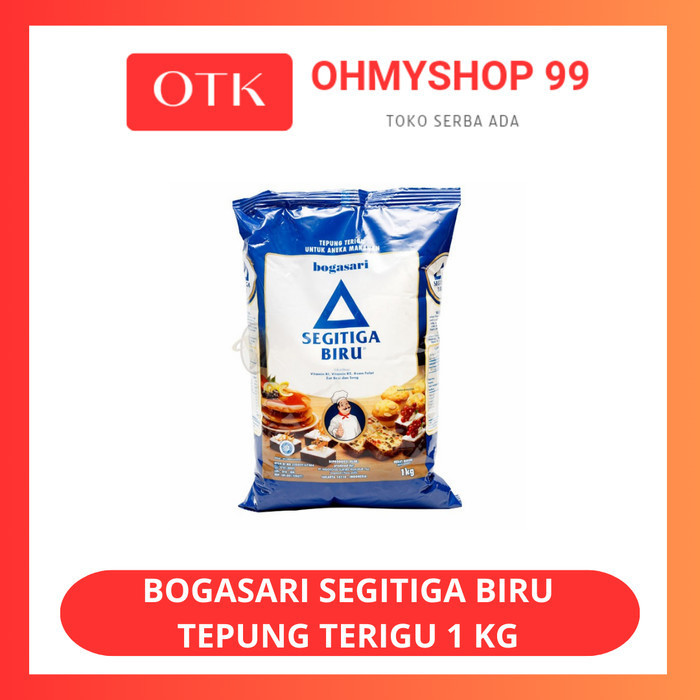 

Tepung Terigu Bogasari Segitiga Biru Premium 1kg