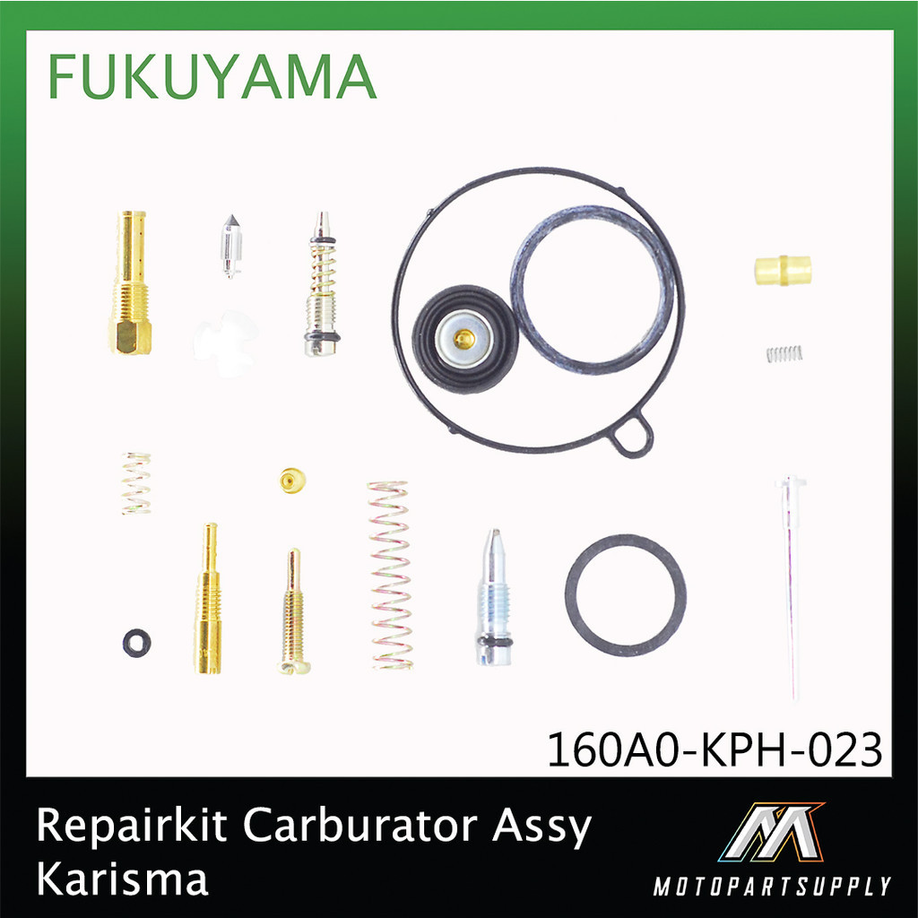 Fukuyama Repairkit Carburator Assy + Karet Membran Karisma