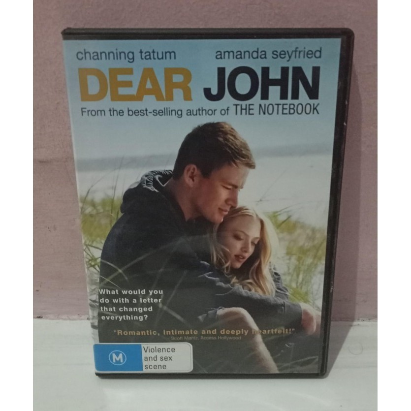 DVD ORIGINAL DEAR JOHN CHANNING TATUM THE NOTBOOK