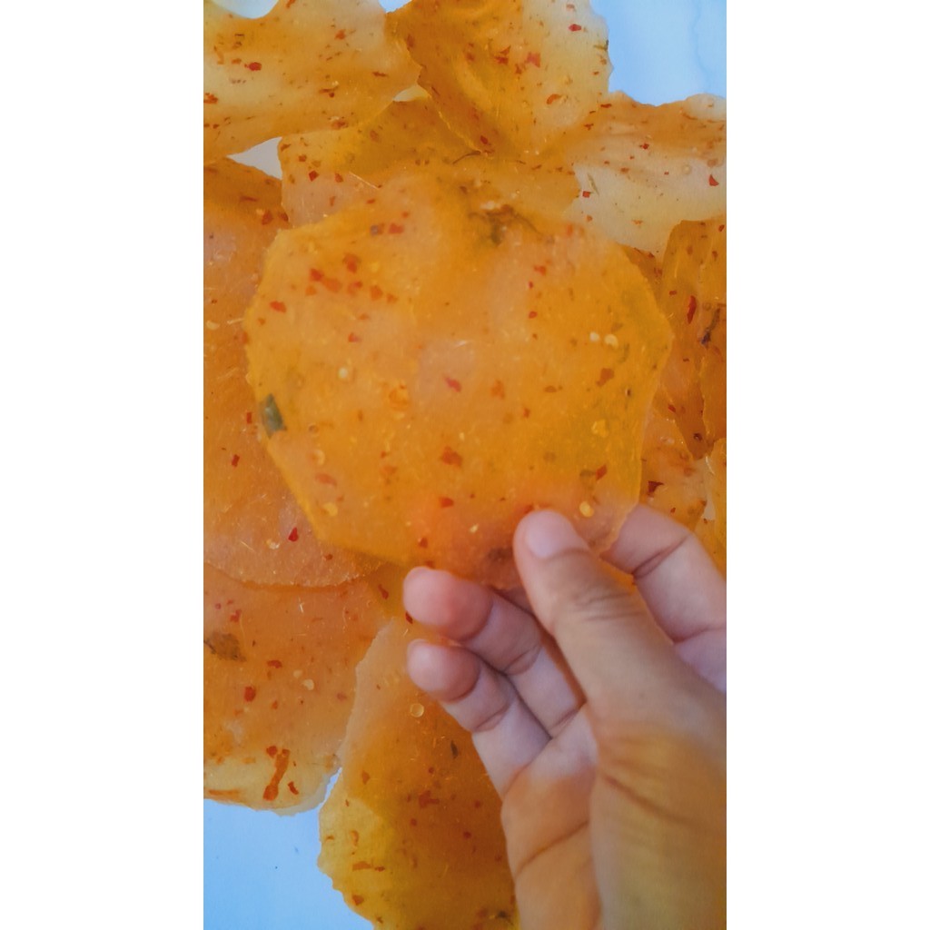 

BEST SELLER | [ 1 KG ] SERMIER PEDAS MENTAH - KRUPUK SERMIER SAMILER - KERUPUK