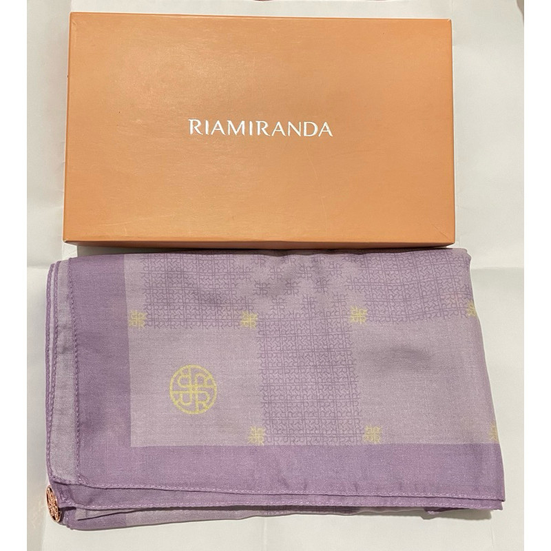 Monogram Scarf Ria Miranda