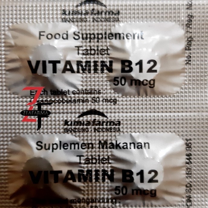 ready- Vitamin B12 kimia farma -(terjangkau & original)