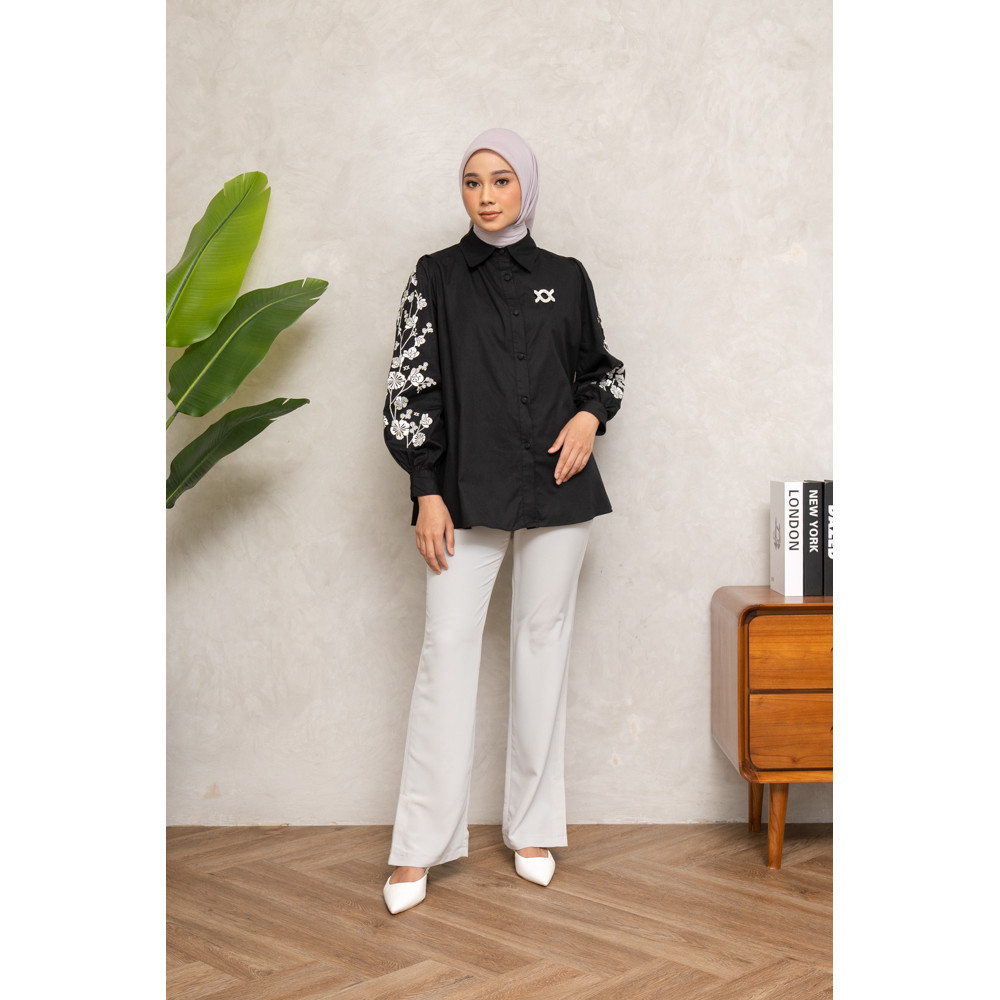 Klamby - Kalena Shirt Black Onyx