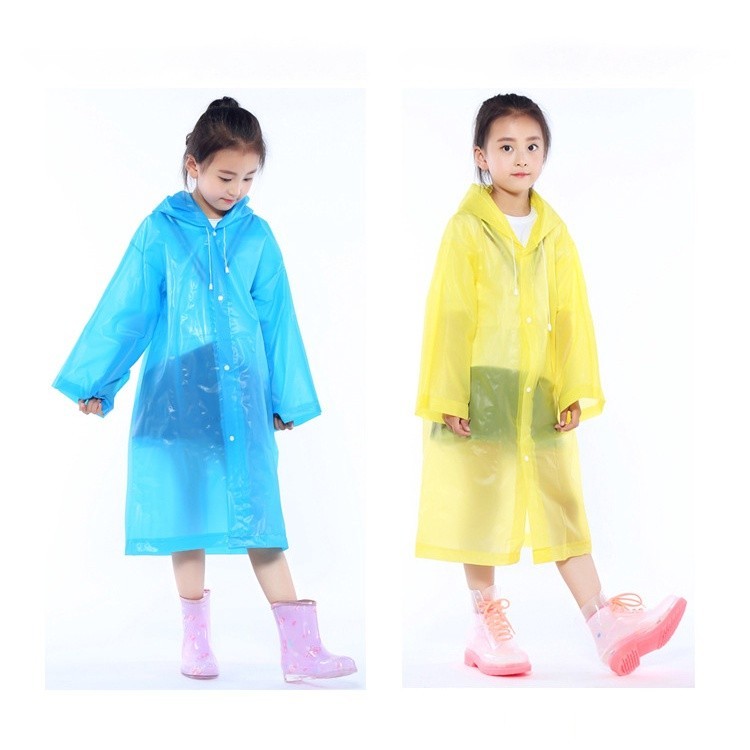 Jas Hujan EVA / Jas Hujan Plastik Tebal / Jas Hujan Poncho / Emergency Raincoat