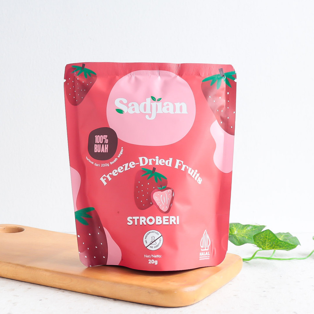 

Strawberry Freeze Dried Stroberi - Sadjian